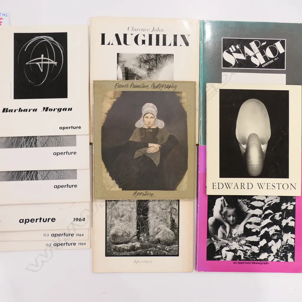 TWELVE APERTURE MAGAZINES: 1964-1974 Image 1++